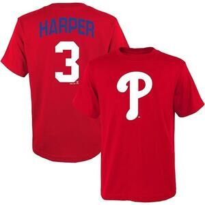 Bryce Harper Philadelphia Phillies MLB Jersey and Baseball Cap - Youth Size 8